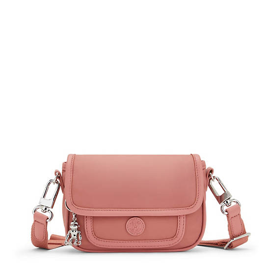 Kipling Inaki Small Crossbody Bag Handbag Roze | BE 1271QM